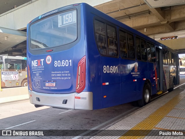Next Mobilidade - ABC Sistema de Transporte 80.601 na cidade de São Paulo, São Paulo, Brasil, por Paulo Mota. Número da foto: #13031228.