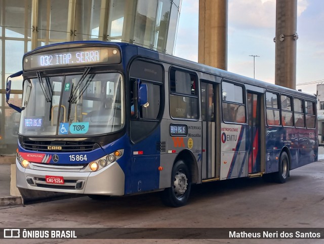 Viação Miracatiba 15.864 na cidade de São Paulo, São Paulo, Brasil, por Matheus Neri dos Santos. Número da foto: #13030923.