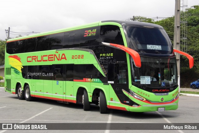 Autobuses Cruceña 2022 na cidade de Barueri, São Paulo, Brasil, por Matheus Ribas. Número da foto: #13033297.