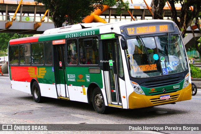 Viação Nossa Senhora de Lourdes B58069 na cidade de Rio de Janeiro, Rio de Janeiro, Brasil, por Paulo Henrique Pereira Borges. Número da foto: #13032834.