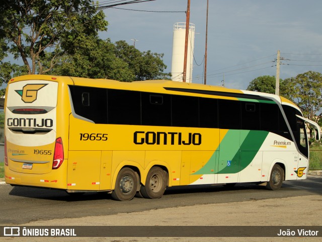 Empresa Gontijo de Transportes 19655 na cidade de Teresina, Piauí, Brasil, por João Victor. Número da foto: #13032901.