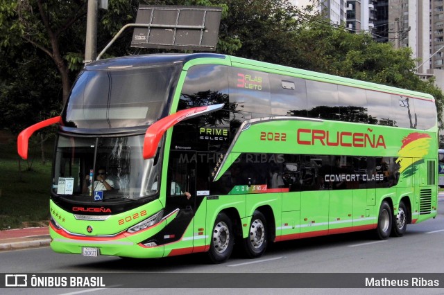 Autobuses Cruceña 2022 na cidade de Barueri, São Paulo, Brasil, por Matheus Ribas. Número da foto: #13033416.