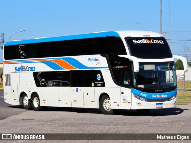 VUSC - Viação União Santa Cruz 4260 na cidade de Santa Cruz do Sul, Rio Grande do Sul, Brasil, por Matheus Etges. Número da foto: #13033078.
