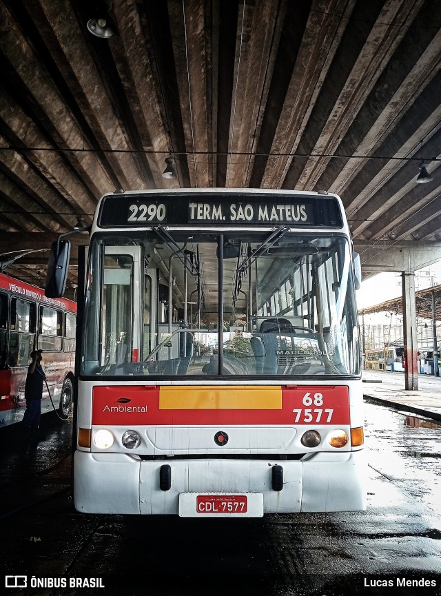Himalaia Transportes > Ambiental Transportes Urbanos 68 7577 na cidade de São Paulo, São Paulo, Brasil, por Lucas Mendes. Número da foto: #13032595.
