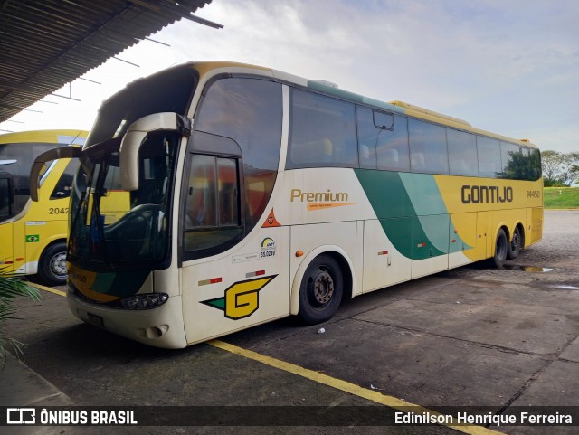 Empresa Gontijo de Transportes 14450 na cidade de Campos dos Goytacazes, Rio de Janeiro, Brasil, por Edinilson Henrique Ferreira. Número da foto: #13034170.
