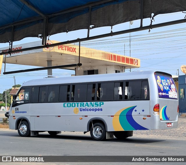 COOTRANSP 074 na cidade de Lagarto, Sergipe, Brasil, por Andre Santos de Moraes. Número da foto: #13035000.