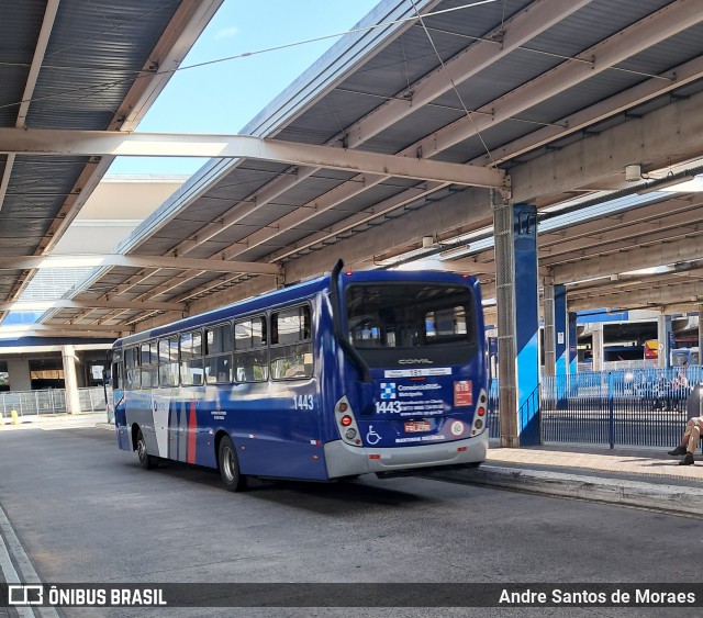 Expresso Metrópolis Transportes e Viagens 1443 na cidade de Campinas, São Paulo, Brasil, por Andre Santos de Moraes. Número da foto: #13033815.