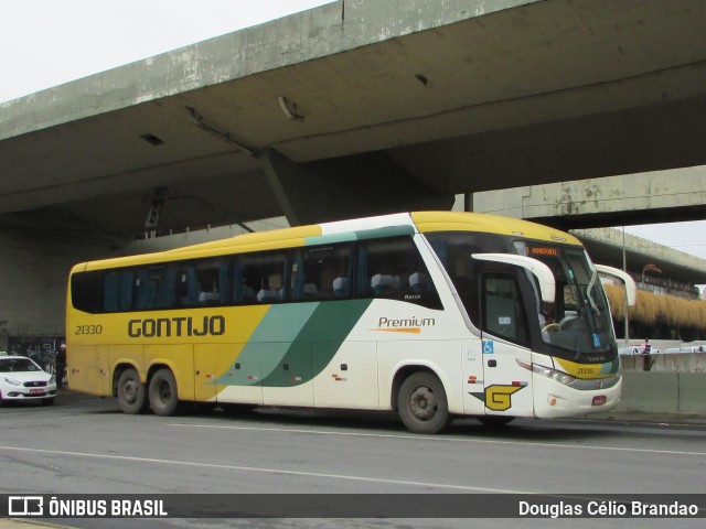 Empresa Gontijo de Transportes 21330 na cidade de Belo Horizonte, Minas Gerais, Brasil, por Douglas Célio Brandao. Número da foto: #13035834.
