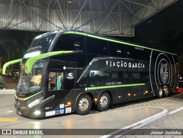 Viação Garcia 96180 na cidade de Bauru, São Paulo, Brasil, por Júnior Juninho. Número da foto: #13035709.
