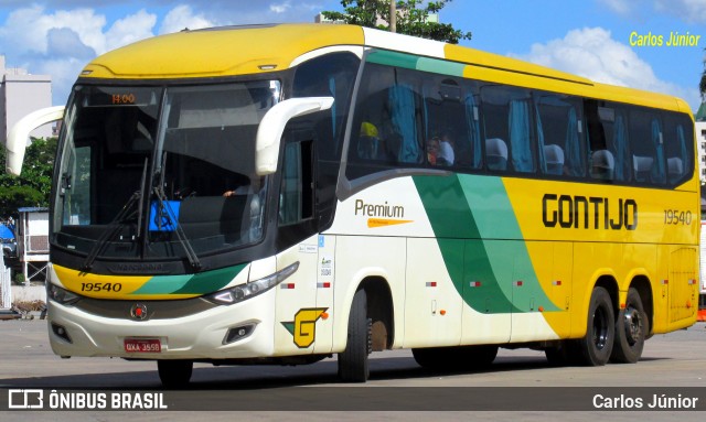 Empresa Gontijo de Transportes 19540 na cidade de Goiânia, Goiás, Brasil, por Carlos Júnior. Número da foto: #13034868.