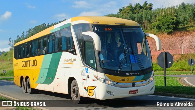 Empresa Gontijo de Transportes 18810 na cidade de Leopoldina, Minas Gerais, Brasil, por Rômulo Almeida. Número da foto: #13034040.