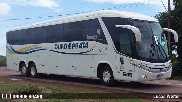 Viação Ouro e Prata 646 na cidade de Santarém, Pará, Brasil, por Lucas Welter. Número da foto: #13035148.