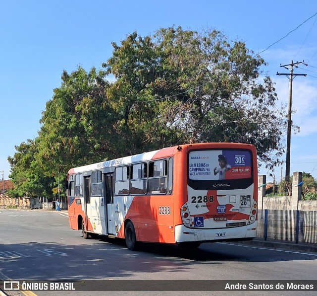Expresso CampiBus 2288 na cidade de Campinas, São Paulo, Brasil, por Andre Santos de Moraes. Número da foto: #13033802.