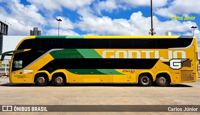 Empresa Gontijo de Transportes 25045 na cidade de Goiânia, Goiás, Brasil, por Carlos Júnior. Número da foto: #13035465.