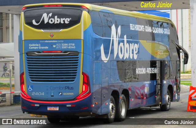 Nobre Turismo 2404 na cidade de Goiânia, Goiás, Brasil, por Carlos Júnior. Número da foto: #13035347.
