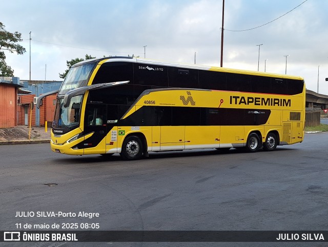 Viação Nova Itapemirim 40856 na cidade de Porto Alegre, Rio Grande do Sul, Brasil, por JULIO SILVA. Número da foto: #13034625.