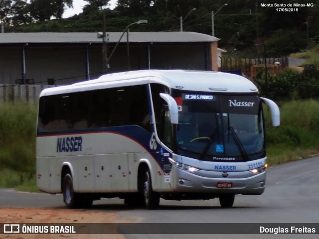 Viação Nasser 211115 na cidade de Monte Santo de Minas, Minas Gerais, Brasil, por Douglas Freitas. Número da foto: #13034922.