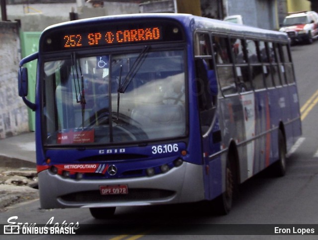 Vipol Transportes Rodoviários - TIPBUS - Transportes Intermunicipal 36.106 na cidade de Guarulhos, São Paulo, Brasil, por Eron Lopes. Número da foto: #13035123.