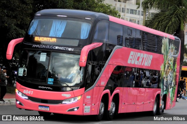 Eucatur - Empresa União Cascavel de Transportes e Turismo 6041 na cidade de Barueri, São Paulo, Brasil, por Matheus Ribas. Número da foto: #13034270.