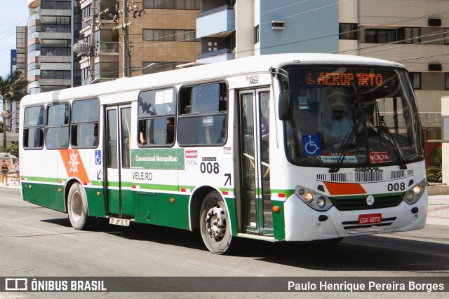 Auto Viação Veleiro 008 na cidade de Maceió, Alagoas, Brasil, por Paulo Henrique Pereira Borges. Número da foto: #13035157.
