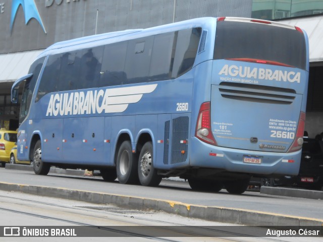 Viação Águia Branca 26610 na cidade de Rio de Janeiro, Rio de Janeiro, Brasil, por Augusto César. Número da foto: #13035246.