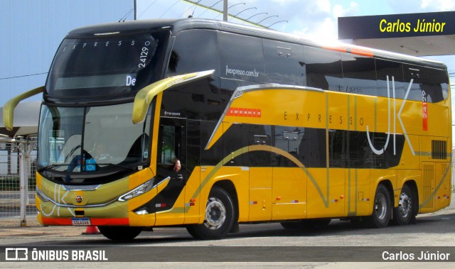 Expresso JK 24129 na cidade de Goiânia, Goiás, Brasil, por Carlos Júnior. Número da foto: #13035394.