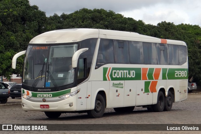 Empresa Gontijo de Transportes 21380 na cidade de Vitória da Conquista, Bahia, Brasil, por Lucas Oliveira. Número da foto: #13035221.