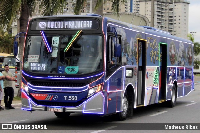 Viação Pirajuçara 11.550 na cidade de Barueri, São Paulo, Brasil, por Matheus Ribas. Número da foto: #13034304.