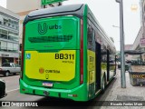 Transporte Coletivo Glória BB311 na cidade de Curitiba, Paraná, Brasil, por Ricardo Fontes Moro. Número da foto: #13034157.