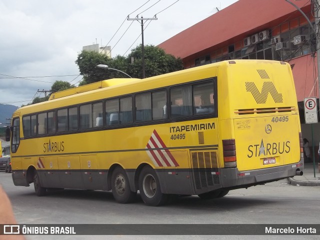 Viação Itapemirim 40495 na cidade de Rio de Janeiro, Rio de Janeiro, Brasil, por Marcelo Horta. Número da foto: #13036709.