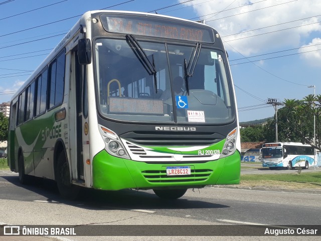 Viação São José RJ 200.128 na cidade de Nova Iguaçu, Rio de Janeiro, Brasil, por Augusto César. Número da foto: #13036896.