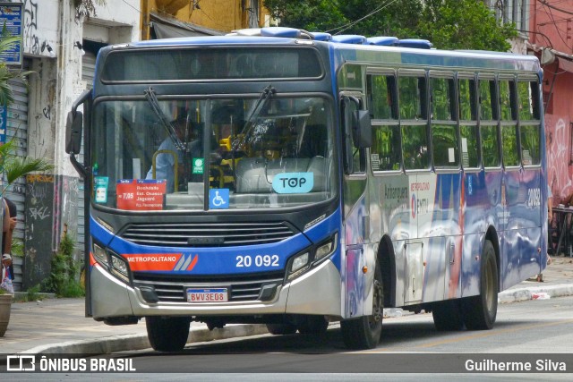 Auto Viação Urubupungá 20.092 na cidade de São Paulo, São Paulo, Brasil, por Guilherme Silva. Número da foto: #13037541.