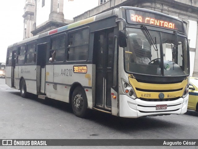 Real Auto Ônibus A41210 na cidade de Rio de Janeiro, Rio de Janeiro, Brasil, por Augusto César. Número da foto: #13037029.
