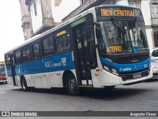 Viação Nossa Senhora das Graças A71507 na cidade de Rio de Janeiro, Rio de Janeiro, Brasil, por Augusto César. Número da foto: #13037047.