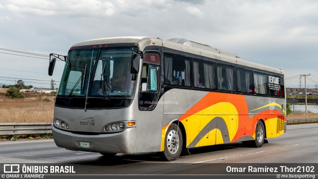 TTUR - Transportes Turísticos del Bajío 106 na cidade de Huehuetoca, Estado de México, México, por Omar Ramírez Thor2102. Número da foto: #13035957.