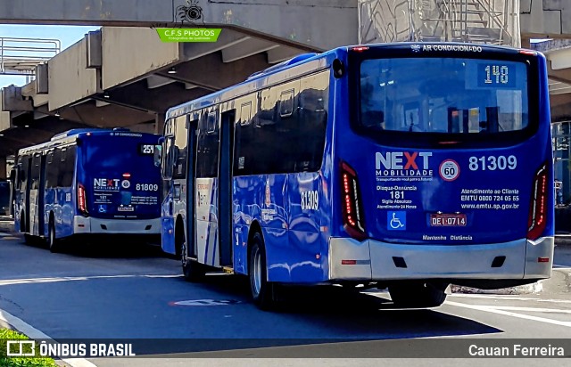 Next Mobilidade - ABC Sistema de Transporte 81.309 na cidade de São Caetano do Sul, São Paulo, Brasil, por Cauan Ferreira. Número da foto: #13036456.