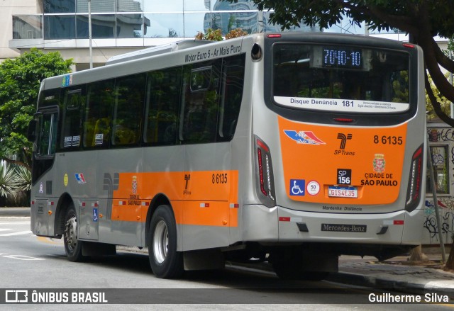 Alfa Rodobus > CooperAlfa 8 6135 na cidade de São Paulo, São Paulo, Brasil, por Guilherme Silva. Número da foto: #13037548.