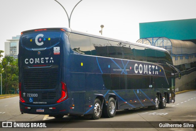 Viação Cometa 723000 na cidade de São Paulo, São Paulo, Brasil, por Guilherme Silva. Número da foto: #13037405.
