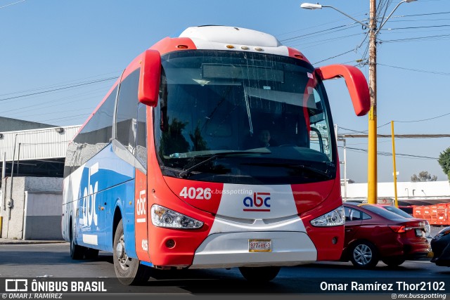 ABC - Autobuses de La Baja California 4026 na cidade de Gustavo A. Madero, Ciudad de México, México, por Omar Ramírez Thor2102. Número da foto: #13035935.