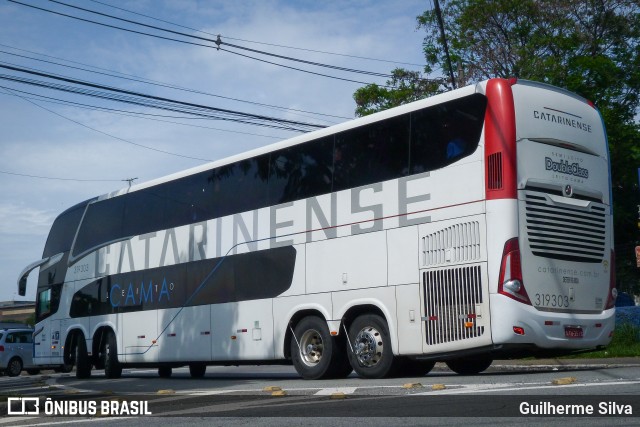Auto Viação Catarinense 319303 na cidade de São Paulo, São Paulo, Brasil, por Guilherme Silva. Número da foto: #13037569.