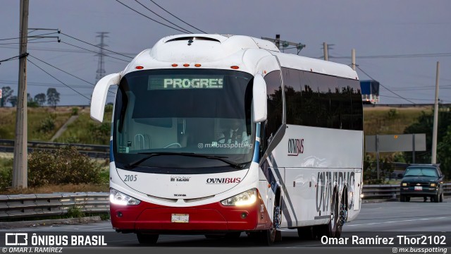 Ovnibus 2105 na cidade de Huehuetoca, Estado de México, México, por Omar Ramírez Thor2102. Número da foto: #13035943.