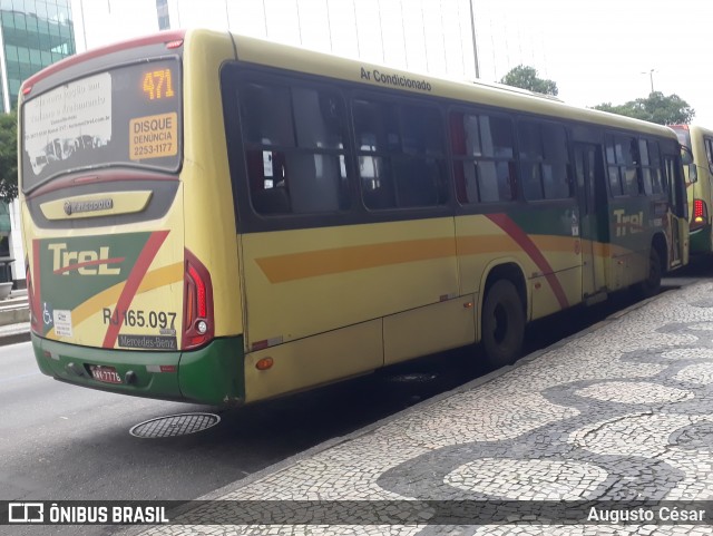 TREL - Transturismo Rei RJ 165.097 na cidade de Rio de Janeiro, Rio de Janeiro, Brasil, por Augusto César. Número da foto: #13037096.