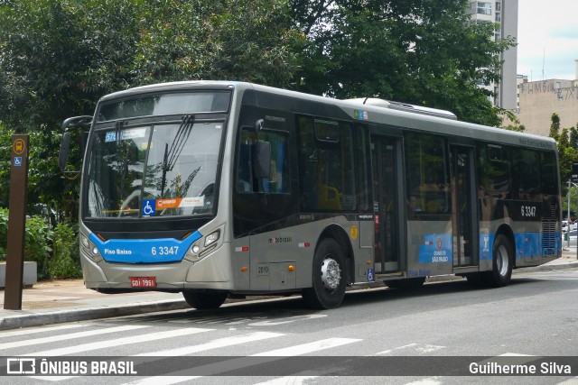 Viação Paratodos > São Jorge > Metropolitana São Paulo > Mobibrasil 6 3347 na cidade de São Paulo, São Paulo, Brasil, por Guilherme Silva. Número da foto: #13037557.
