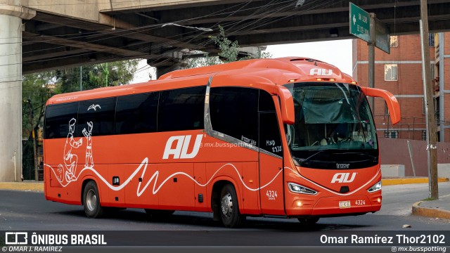 AU - Autobuses Unidos 4324 na cidade de Venustiano Carranza, Ciudad de México, México, por Omar Ramírez Thor2102. Número da foto: #13035958.