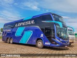 LopeSul Transportes - Lopes e Oliveira Transportes e Turismo - Lopes Sul 3020 na cidade de Juína, Mato Grosso, Brasil, por Jonas Castro. Número da foto: #:id.