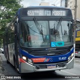 Viação Pirajuçara 11.457 na cidade de São Paulo, São Paulo, Brasil, por Michel Nowacki. Número da foto: #13037460.
