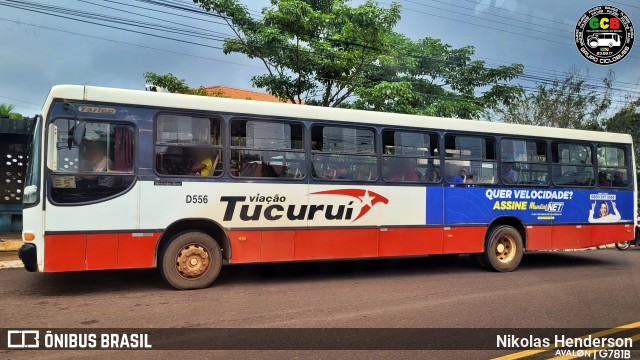 Viação Tucuruí D556 na cidade de Tucuruí, Pará, Brasil, por Nikolas Henderson. Número da foto: #13039624.