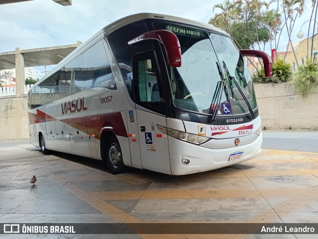 ViaSol Transportes Rodoviários 111057 na cidade de Limeira, São Paulo, Brasil, por André Leandro. Número da foto: #13038651.