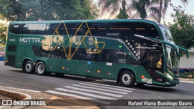 Viação Motta 24002 na cidade de Bauru, São Paulo, Brasil, por Rafael Viana Busólogo Bauru. Número da foto: #13038152.