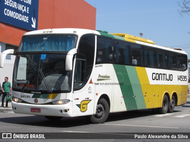 Empresa Gontijo de Transportes 14535 na cidade de Rio de Janeiro, Rio de Janeiro, Brasil, por Paulo Alexandre da Silva. Número da foto: #13039829.